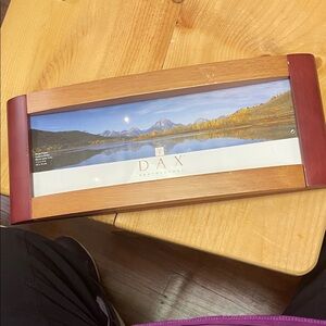 Wooden Wall Frame with Glass Front
